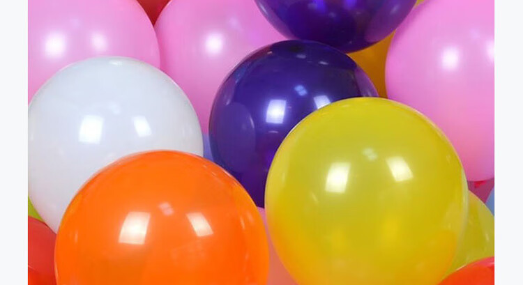 Extreme Space Balloons 100pcs Birthday Scene Decoration Graduation Photo Props Housewarming Opening Proposal Setup with Air Pump 17