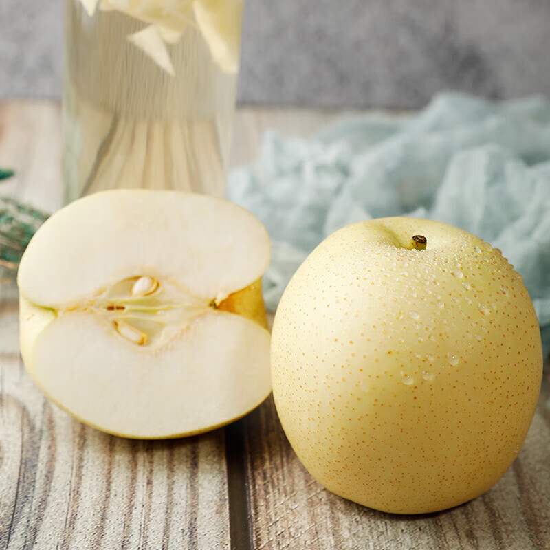 京鲜生 长城河北皇冠梨 5斤装 单果250g+ 国家地标产品 生鲜水果