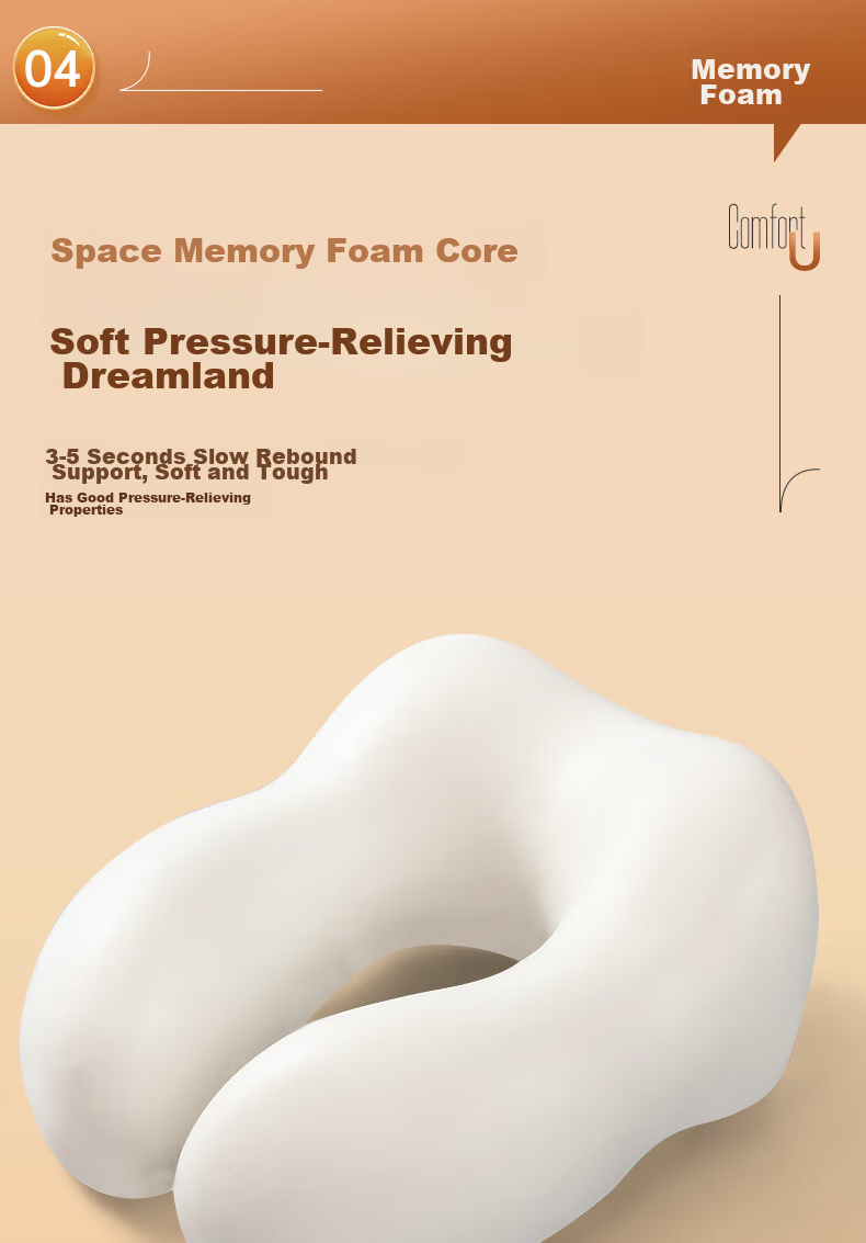 J.Sir Cervical Pillow Neck Support Pillow for Cervical Spondylosis, Deep Sleep for Adults, Medical Anti-Snoring Memory Foam Pillow 26