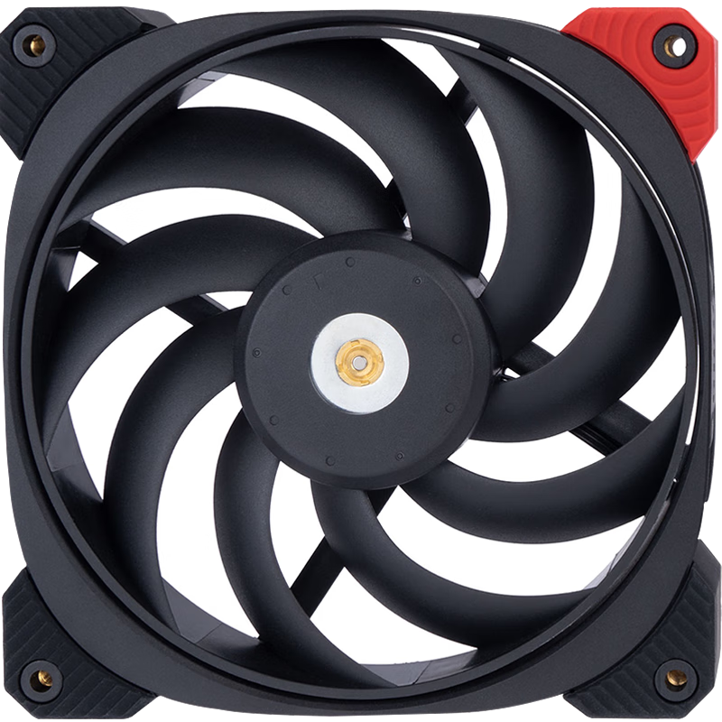 IN WIN DN120Pro 12cm Black Non-Illuminated High-Performance Case Fan (PWM Smart Speed Control, FDB Bearing, Dual-Sided Dynamic Balancing)