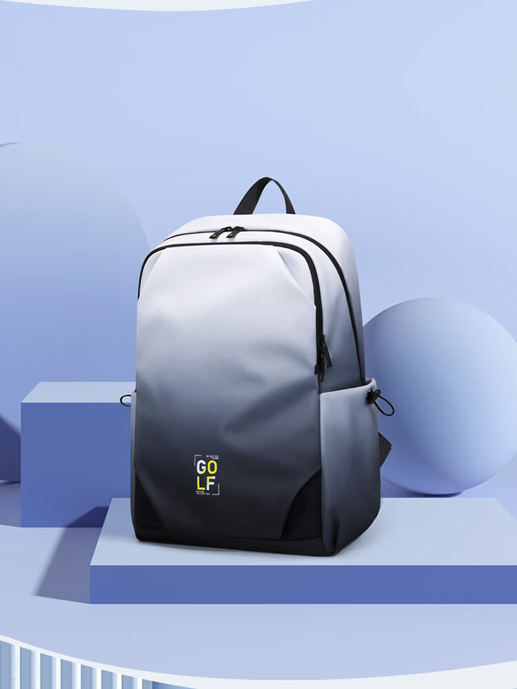 GOLF Backpack for Men And Women, Travel Laptop Bag, 15.6-Inch Computer Backpack for Students, Gradient Cycling Sports Backpack 3
