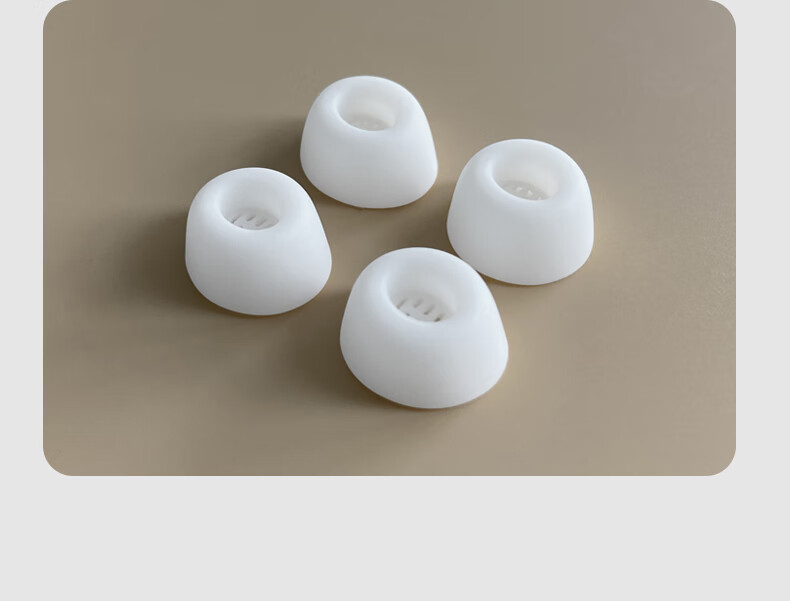 Masentek Ear Tips Compatible with Huawei Freebuds Pro 2/3/4/7i Bluetooth HUAWEI, Replacement Soft Silicone Tips, Sports Anti-Slip, White Medium Size, 1 Pair 11