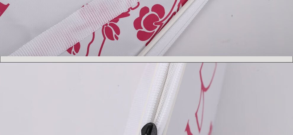 Yodiman Badminton Racket Bag, White And Pink (Holds 2 Rackets) 4
