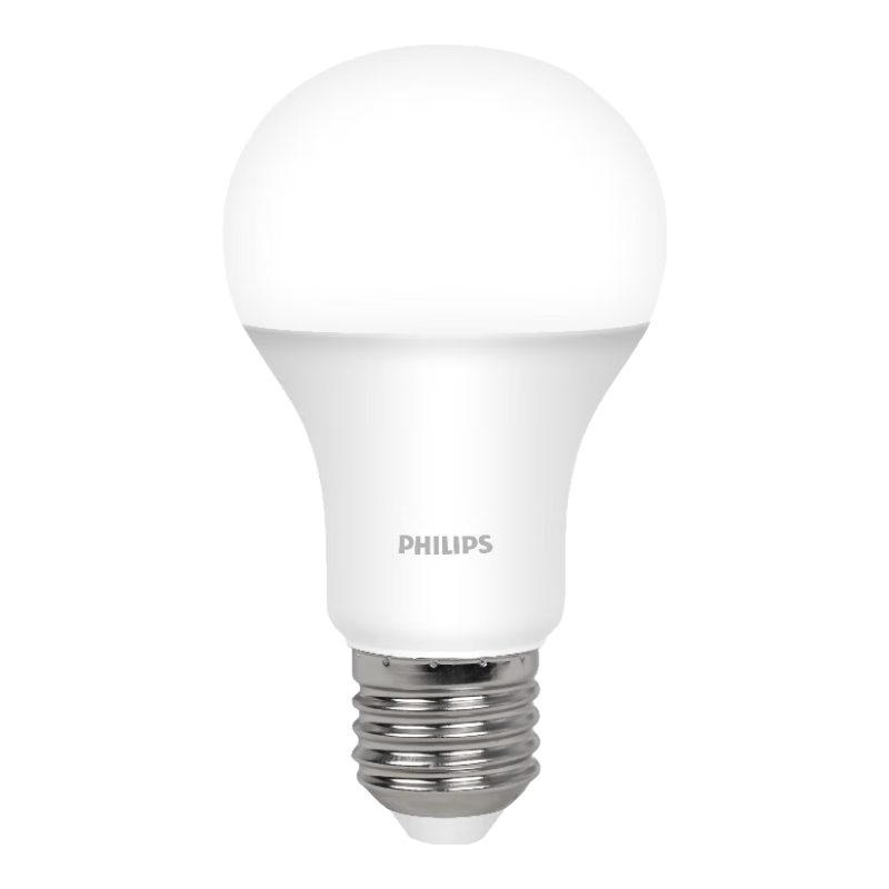 PHILIPS LED Bulb, Constant Brightness, High-Efficiency Energy-Saving Globe Light, E27 Screw Base, 10W, Cool White 6500K, True Color Versio