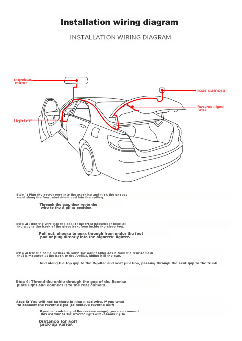 Weilute 4G Sentry Mode, Self-Driving Recorder, 360-Degree Panoramic 24-Hour Parking Monitoring, SONY Rearview Mirror 20