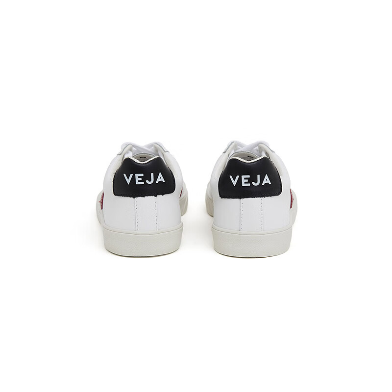 veja 女士白色牛皮运动鞋 eo021969 esplar logo 38