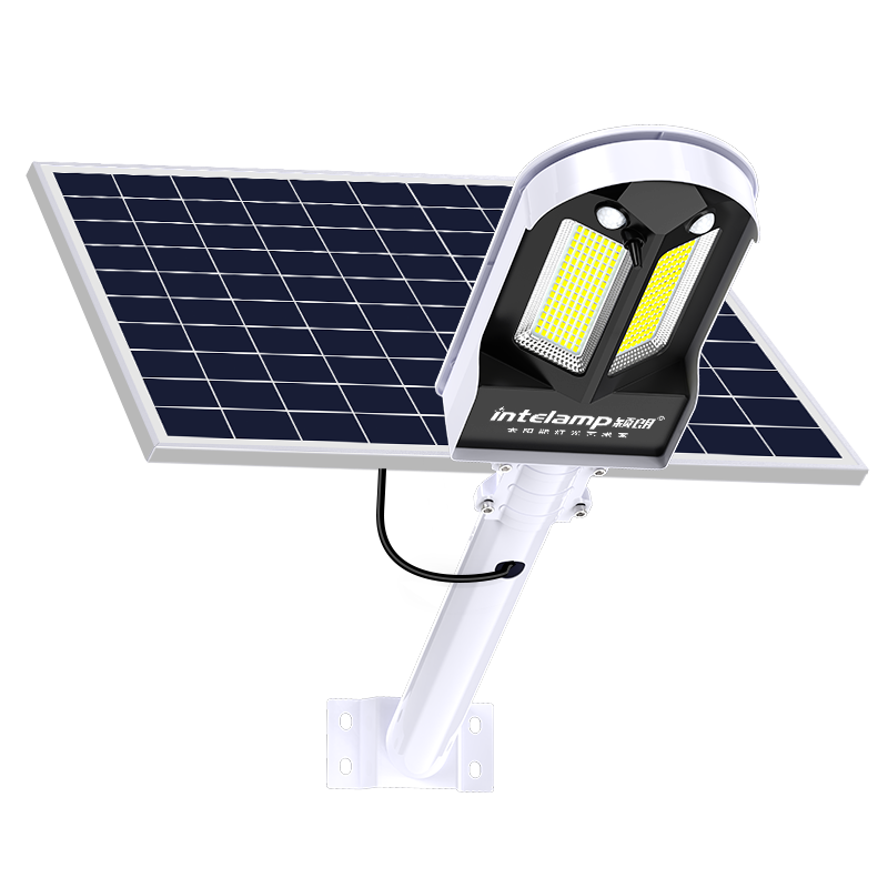 Intelamp Solar Light Sensor Street Lamp, Outdoor Waterproof Home Garden Light, Park Yard Rural Road Large Street Light