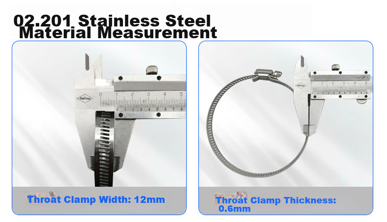 Minhongshi Camera Clamp Bracket, Full Steel Clamp, Stainless Steel Hose Clamp, Electrical Wire Pole Clamp, Stainless Steel Pipe Clamp Ring, Diameter 400MM 8
