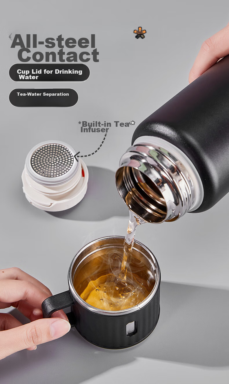 CICA Insulated Mug for Women And Men, Large Capacity, Stylish Design, 316L Food-Grade Stainless Steel, Student Water Bottle, New 2026 Model 5