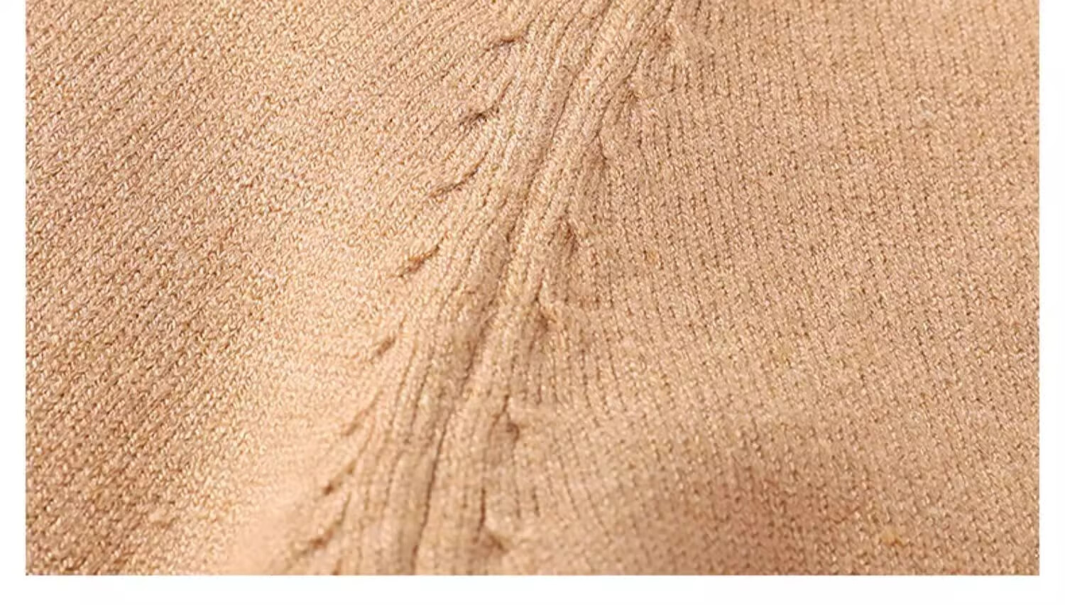 GENIOLAMODE Men's Turtleneck Sweater, Winter Simple Inner Layer Warm Base Knit Sweater, Khaki, XL 13