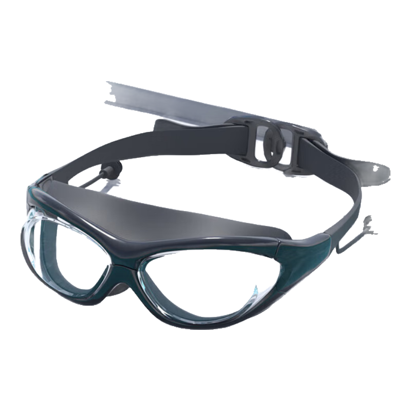 Jiehu Swimming Goggles, High-Definition Anti-Fog Glasses for Nearsightedness, Waterproof Diving Goggles for Men And Women, Adult Clear Lens Protective Eyewear