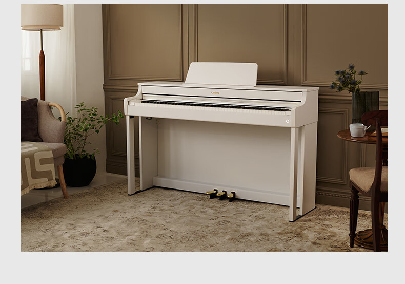 Casio Digital Piano AP300, Black Intelligent 88-Key Weighted Hammer Professional Upright Digital Piano Set 19