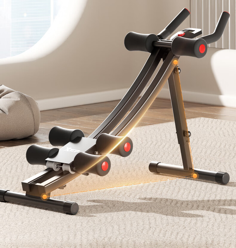 XTEP Abdominal Exercise Machine for Waist Shaping, Home Sit-Ups, Men's And Women's Abdominal Trainer, Indoor Multi-Functional Belly Fat Reduction Fitness Equipment 14