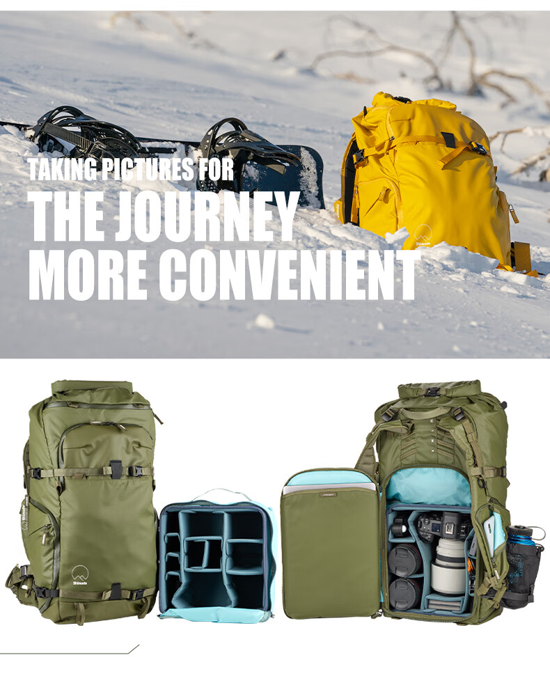 Shimoda Photography Bag, Professional Outdoor Camera Bag, Lightweight Travel DSLR Bag, Tenmoku Tadashita Yidong Action X50v2 Medium-Sized DSLR Inner Liner Set, Army Green, 520-140 13