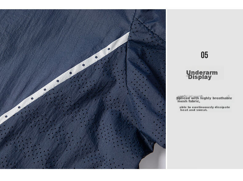 TOREAD Sun Protection Jacket for Men, Outdoor Water-Repellent UV-Resistant Skin Coat, Lightweight Breathable Sun Protection Clothing TAZZCM81305 27