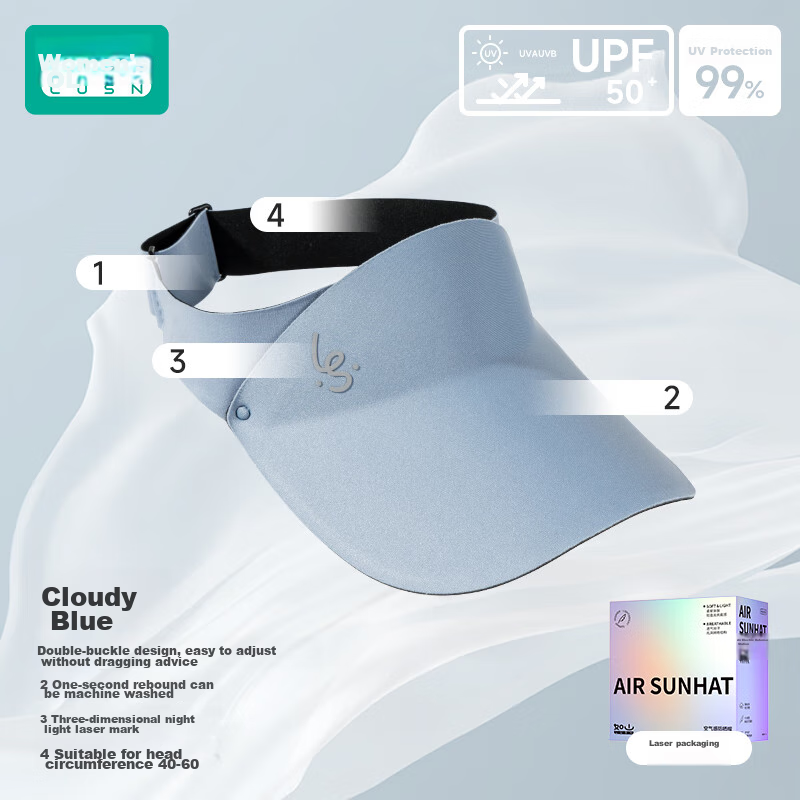 LUSN Children's Sun Protection Hat, Outdoor Sun Visor Cap, Boys And Girls Baby Infant Visor Cap, Baseball Cap Beach Hat