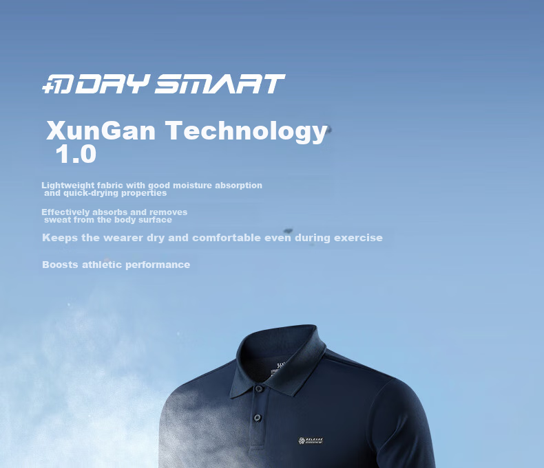 361° Men's Short-Sleeve T-Shirt, Summer Quick-Dry Polo Shirt, Running Fitness Sportswear, Half Sleeve, 652524102D-1 6