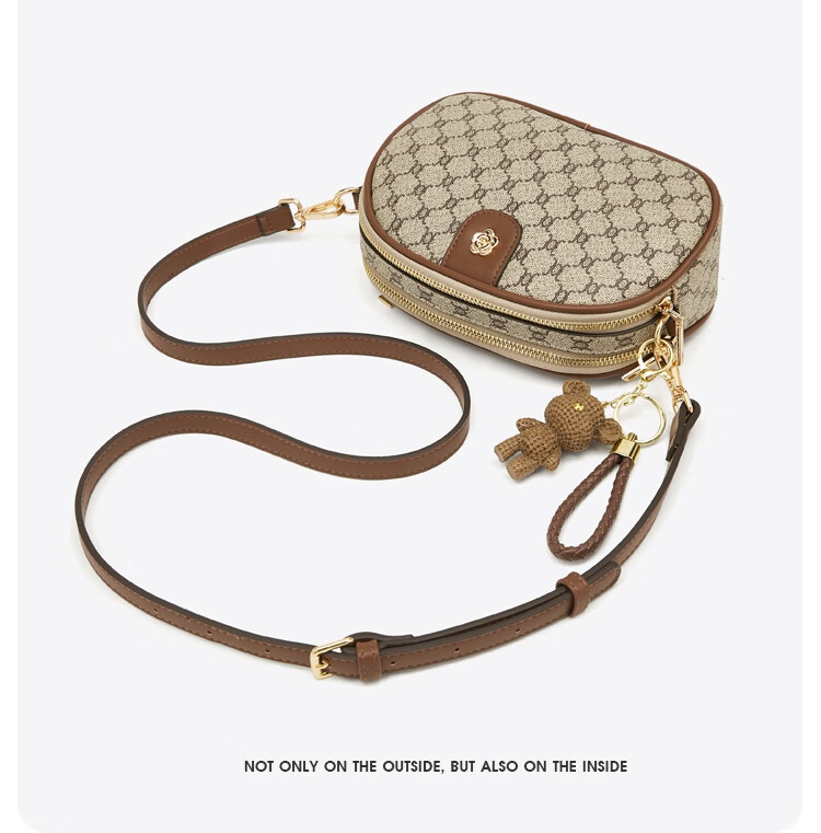 FOXER Women's Handbag, Large Capacity Shoulder Bag, Crossbody Bag, Phone Pouch, Small Purse, Light Luxury Valentine's Day Gift 7