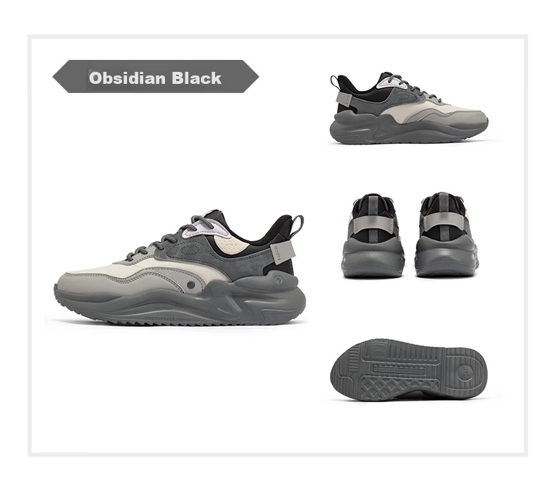 361° Women's Sneakers, Yunshu 3 Spring And Summer Retro Thick-Soled Casual Versatile Commuter Dad Shoes, 682316706-1 123