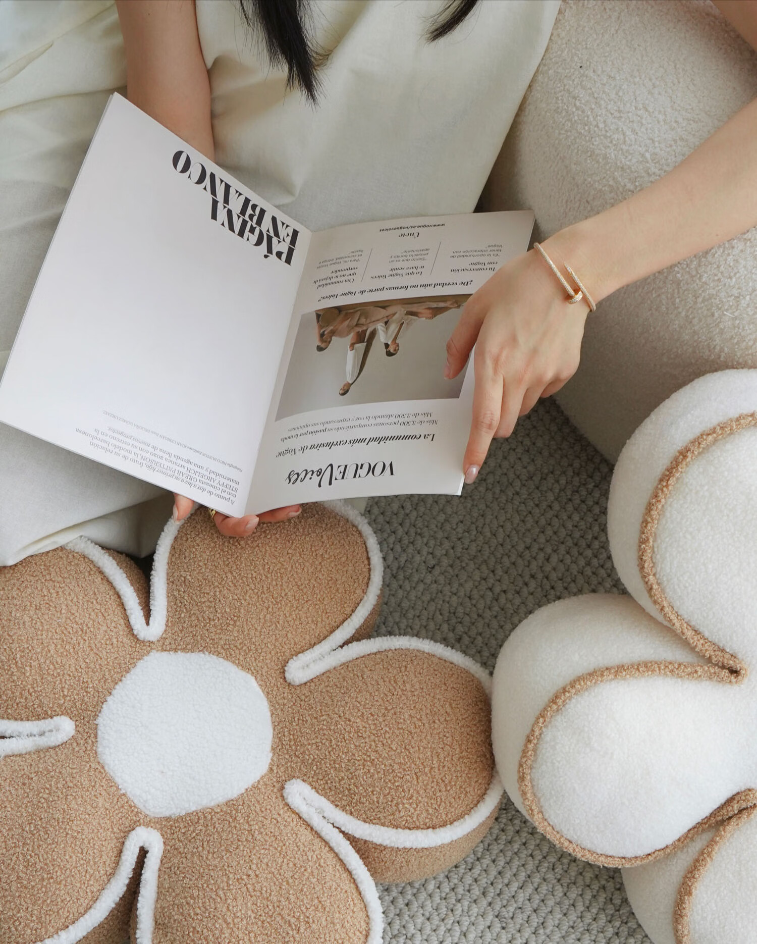 Fanyejia Chair Cooling Mat, Bamboo Mat, Mahjong Mat, Office Executive Chair, Hollow-Out Interlocking Chair Pad, Student Seat Cushion for All Seasons 13