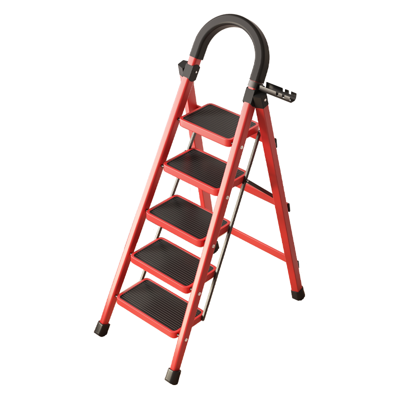 Chibailun Folding Ladder, Household A-Frame Ladder, Multi-Functional Engineering Ladder, Indoor Stair Ladder, Telescopic Ladder for Climbing