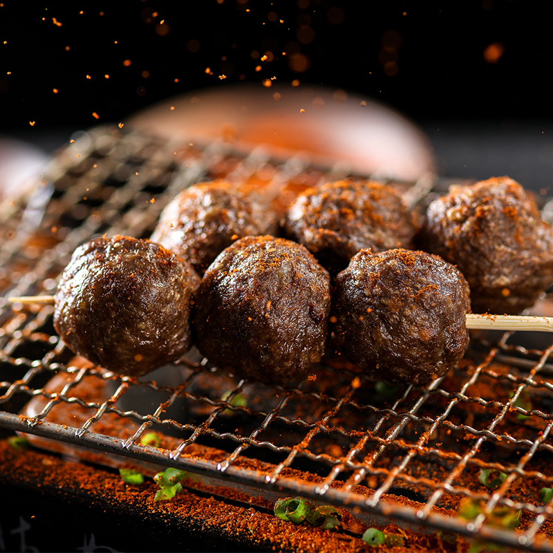 海欣香港撒尿肉丸500g 牛肉丸风味肉丸 肉含量65%+关东煮火锅食材