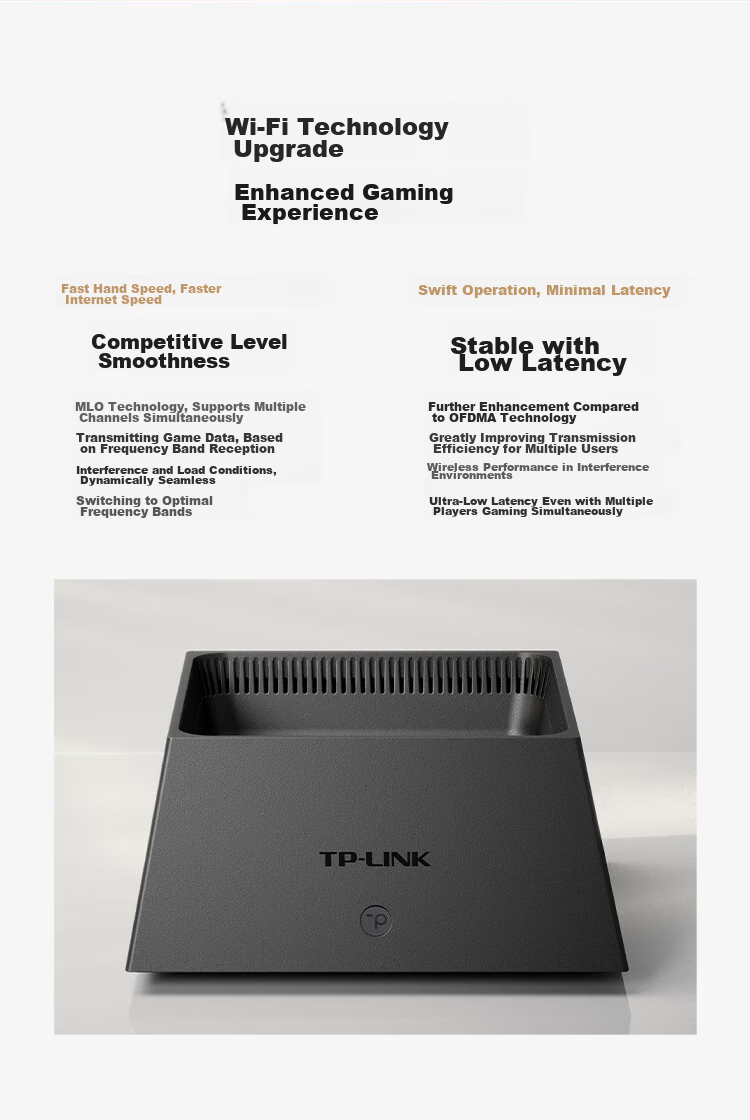 TP-LINK Whole House WiFi 7 Parent-Child Router, BE5100 Distributed Two-Pack K73, Gigabit Wireless Dual-Band 2.5G Network Port, Easy Expansion for Large Homes, Plug And Play 15