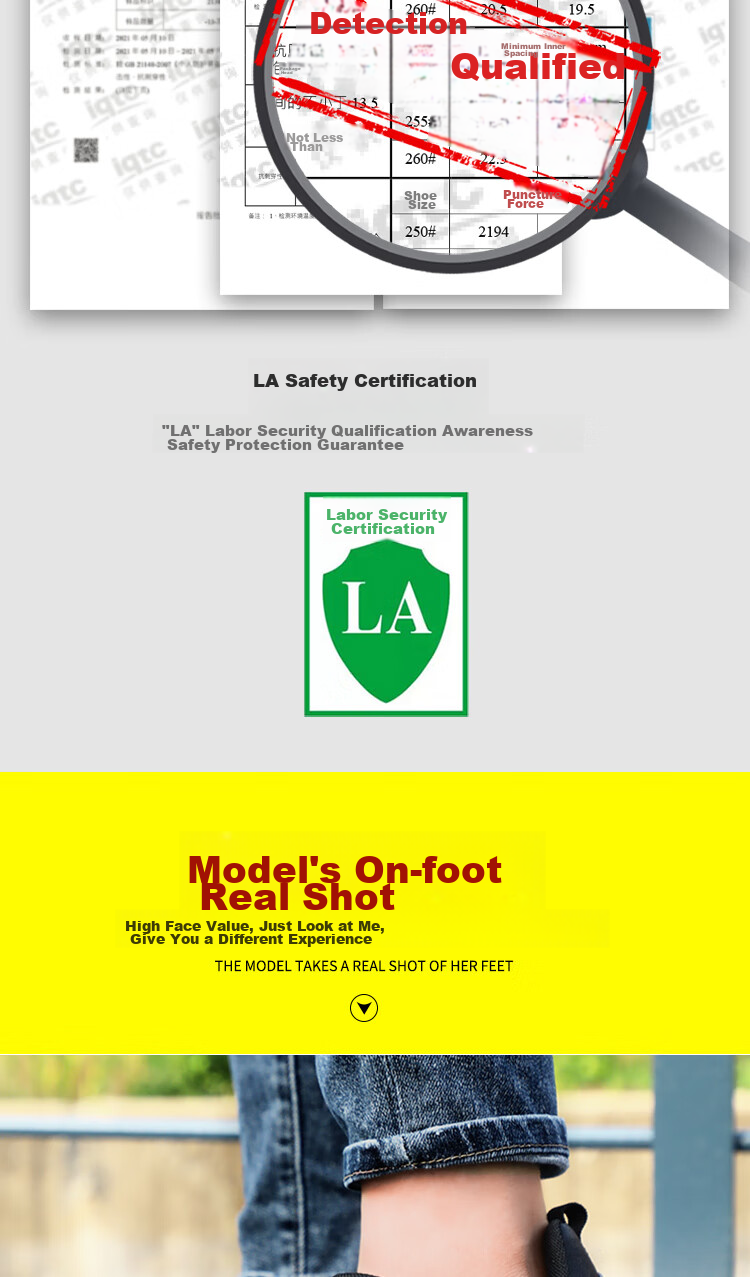 Jingtu Insulated Safety Shoes for Men, Summer Breathable Anti-Smashing Anti-Puncture Electrical Work Shoes 0216KV-J 41 15