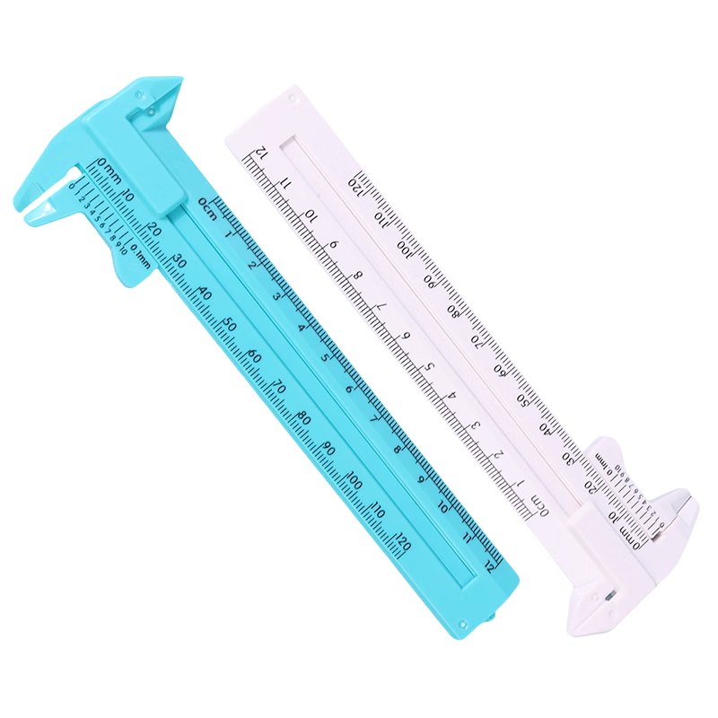 Touch Fish Vernier Caliper, High-Precision Mini Ruler for Teaching Students, Measuring Internal And External Tools, Multifunctional Caliper, Random Color
