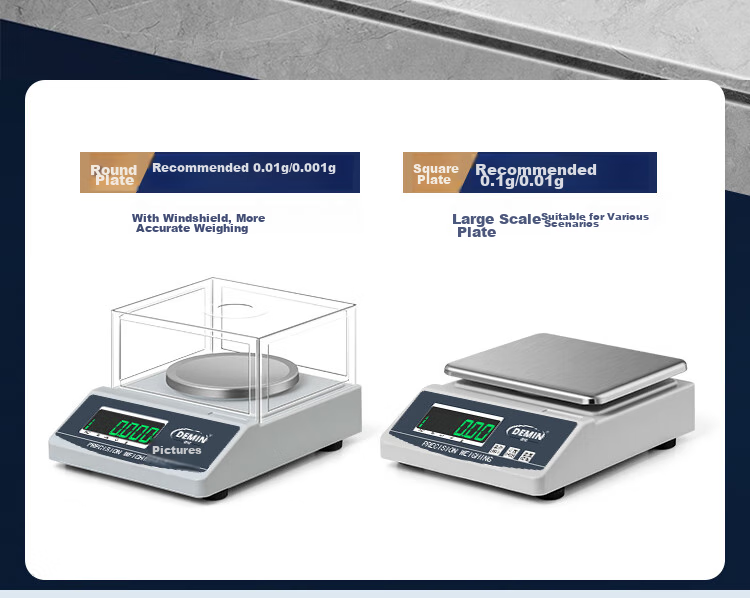 Demin High-Precision Electronic Balance Scale for Gold Jewelry, Chinese Herbal Medicine, Laboratory Analysis, 3kg Capacity, 0.01g Precisio 2
