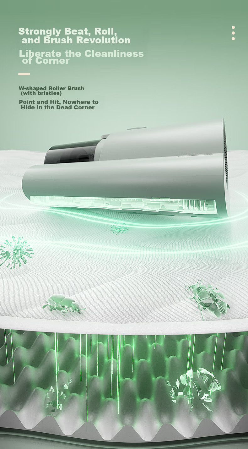 Panasonic [Cleaning Wonder] Mite Remover, High-Temperature Bed Sterilizer And Vacuum Cleaner, Three-In Strong Suction, Cat Hair Absorber, Mite Eliminator, UV Sterilization, Hot Air Dehumidifier MC-DC5W 7