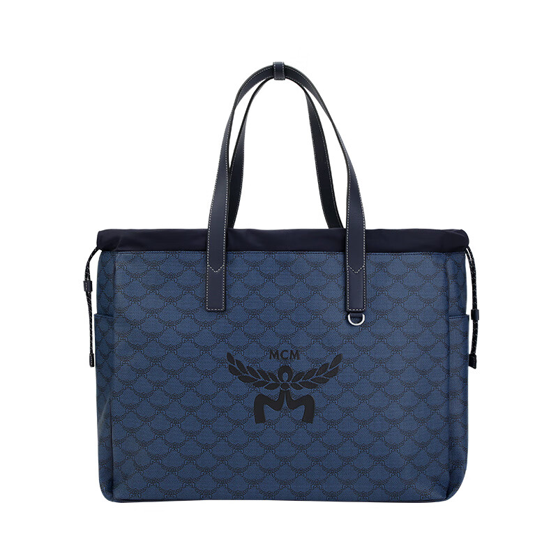MCM [Celebrity Style] HIMMEL Extra Large Fitness Travel Bag, Cognac Color, Gift 9