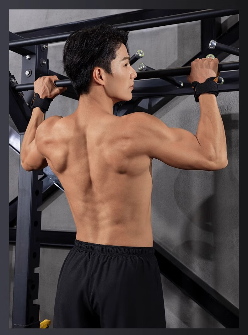 Li-Ning Pull-Up Assistance Band Fitness Gloves for Men, Grip Bar, Chin-Up Auxiliary Support Band, Palm And Wrist Protectio 16