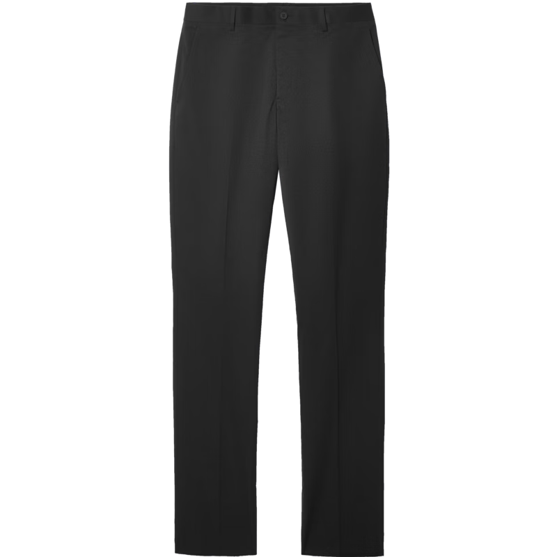 Goldlion Freedom West II Men's Spring and Autumn Business Dress Pants Machine Washable Wrinkle-Free Slim Fit Black 33