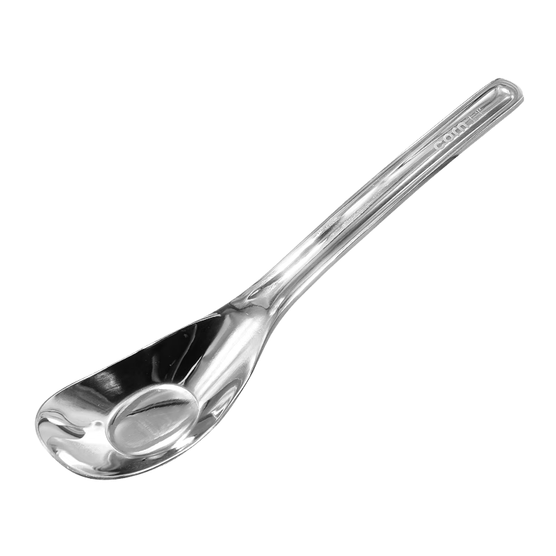 CORN Children's Household Spoon, 316 Stainless Steel Yuanbao Spoon for 4-Year Meals, Deep Soup Spoon, Soup Ladle, Drinking Spoo