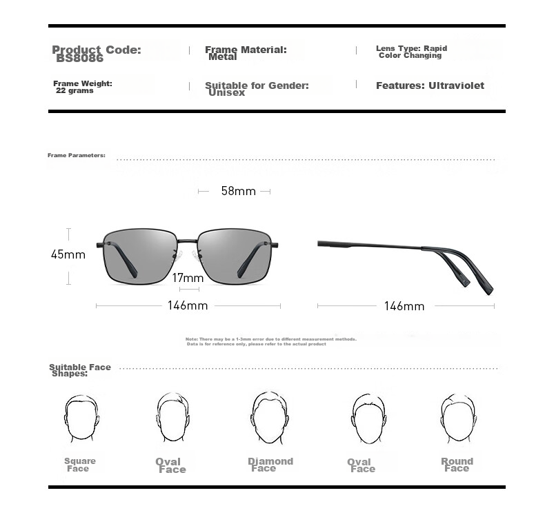 CAPONI Photochromic Polarized Sunglasses for Men, Day And Night Use, Driving-Specific Night Vision Glasses, Anti-Glare High Beam Protectio 12
