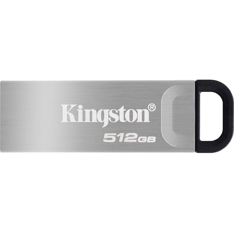 Kingston 512GB USB 3.2 Gen 1 Flash Drive, DTKN Large Capacity USB Drive, Metal Shell, Read Speed 200MB/s, for Study, Office, Bidding, Computer And Car Use