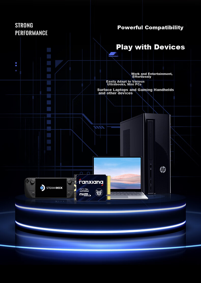 FANXIANG 500GB SSD Solid State Drive M.2 Interface NVMe Protocol PCIe 3.0 2230 Small Size Specification Computer Gaming Machine Expansion Hard Drive S530Q 10