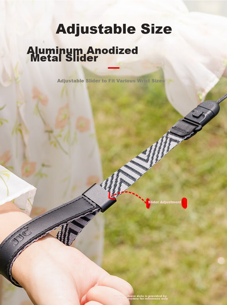 JJC Camera Wrist Strap, Quick-Release Wrist Strap, Suitable for Canon R50 R10 R6 Second Generation, Nikon Z50 Z30 Z5, Sony A7M4 A7C2, Fuji DSLR Mirrorless Camera Accessories 4