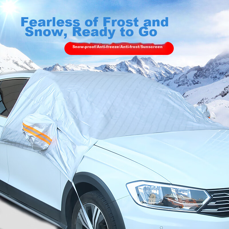 Yueyebing Car Sunshade/snow Shield Sun Visor, Window Sunshade, Front Windshield Sunshade, Snow Shield