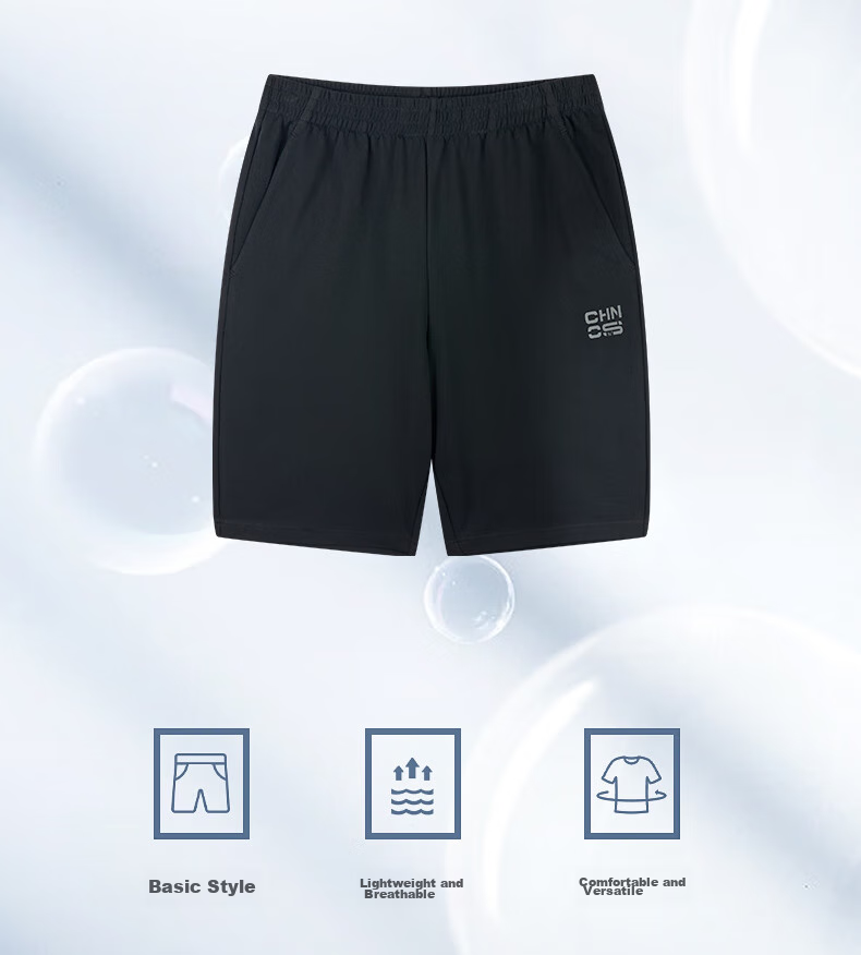 361° Men's Spring Summer Five-Point Shorts Running Fitness Training Casual Knit Pants 652624706-2 4
