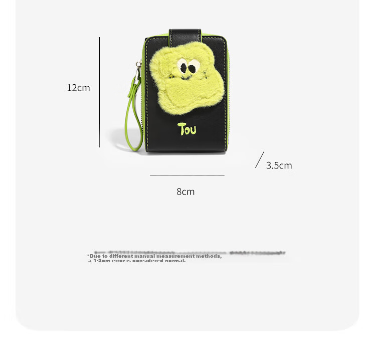 Toutou Wallet, Cute Card Holder, Multi-Slot Driver's License Purse, Coin Purse, Gift for Girls, Friends, Students, Travel, Birthday Present 12