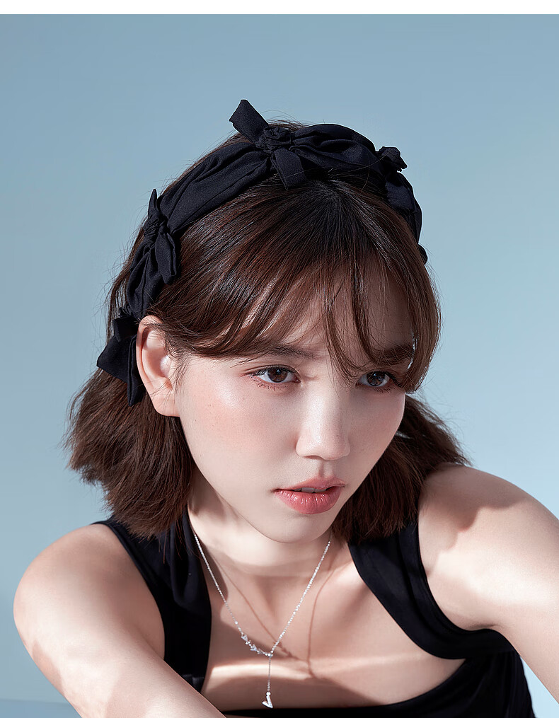 AJIDOU Women's Headband, Playful And Cute Rose Flower Design, Fashionable Versatile Hairband, Niche Design Headdress Gift for Mid-Autumn Festival 5