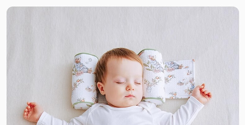 BUBBLE TREE [0-2 Years Old Anti-Flat Head Shaping Pillow] Newborn Infant Shaping Pillow, Children's Baby Head Correction Pillow 43
