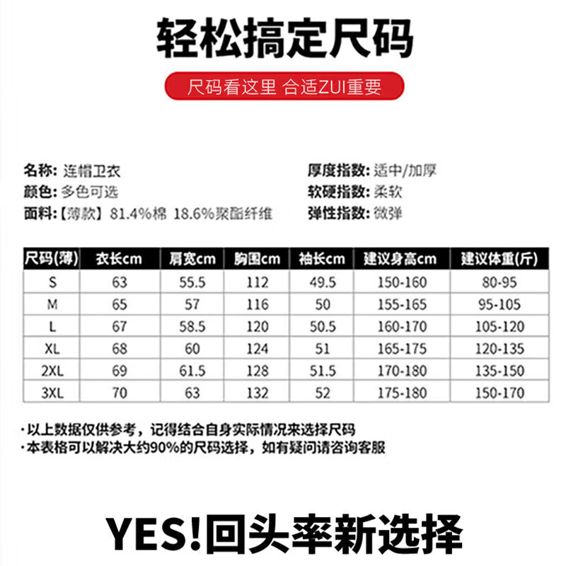 Jeanswest Women's Hoodie 2026 Spring Summer Loose Slim Ins Trendy Long Sleeve Pullover Jacket Solid White S