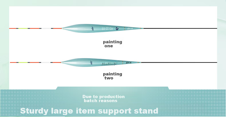 JIADIAONI Hard Tail Crystal Float, Thickened Tail for Visibility, Highly Sensitive Crucian Carp Float, Wild Fishing Nano Float, Authentic Product 1