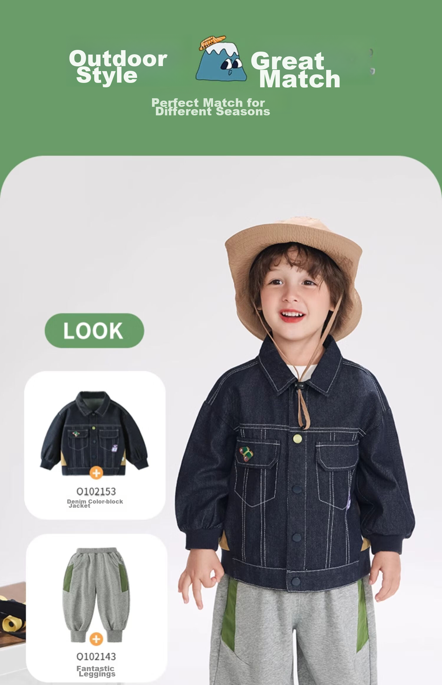 Ciciibear [Color-Fast] Boys' Denim Jacket, 2024 New Autumn Style, Trendy Children's Outerwear for Kids And Toddlers 11