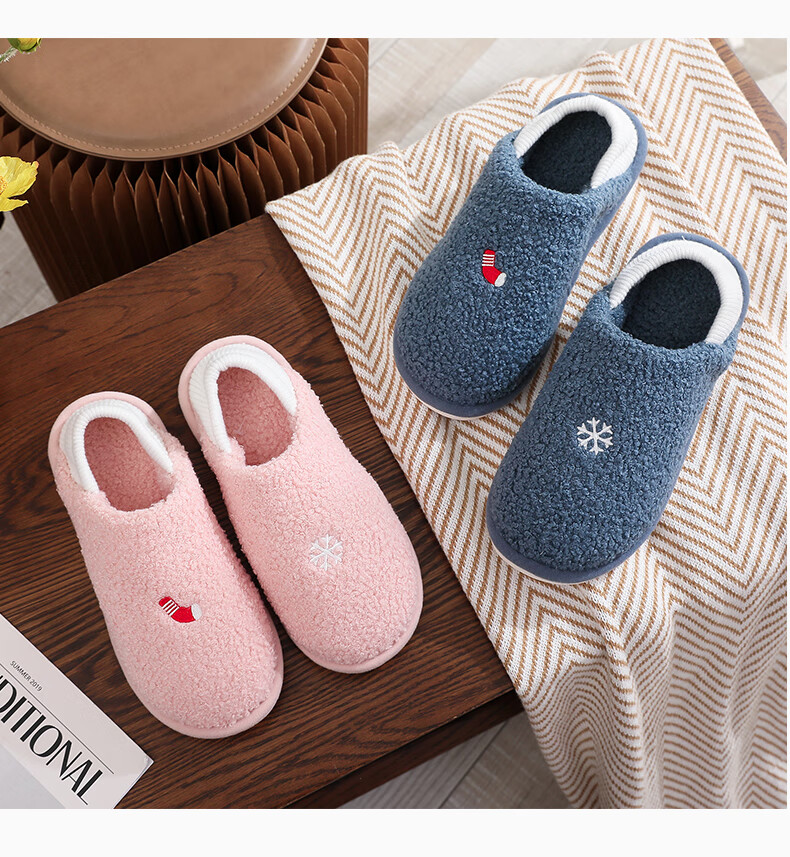 GUOLUOFEI Women's Slippers with Heel, Indoor Home Couple's All-Season Floor Slippers, Two-Way Wear, Postpartum Shoes, Gray, Size 41-42 8