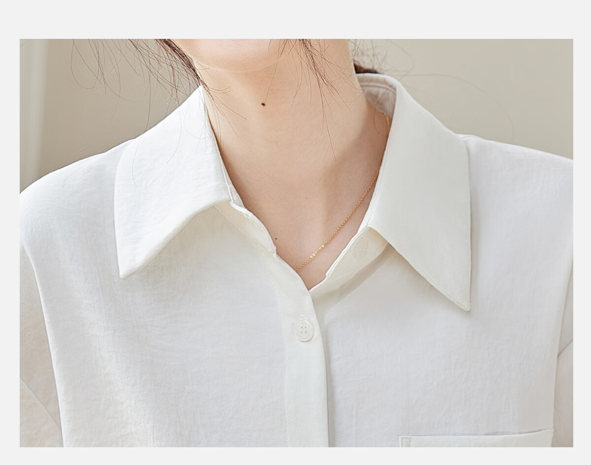 PinCai Women's Long Sleeve Shirt Autumn Winter Thickened Office Wear Versatile Blouse P144C6003 14