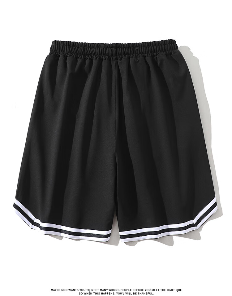 NASA GISS Men's Sports Shorts, Summer Lightweight Casual Basketball Shorts, Youth Student Leisure Knee-Length Shorts, Black, Size S 9